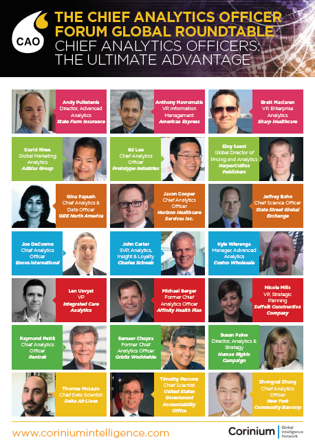 [REPORT] The Chief Analytics Officer Global Roundtable