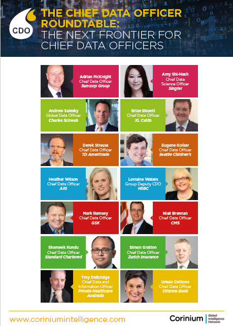 [REPORT] The Chief Data Officer Roundtable: The Next Frontier for CDOs